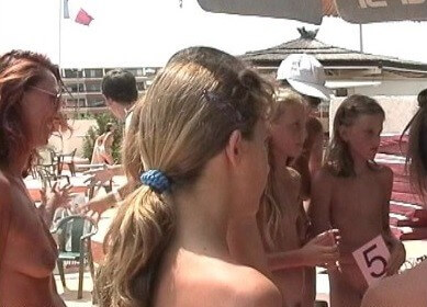 Jr Miss Pageant France - Naturism and nudism