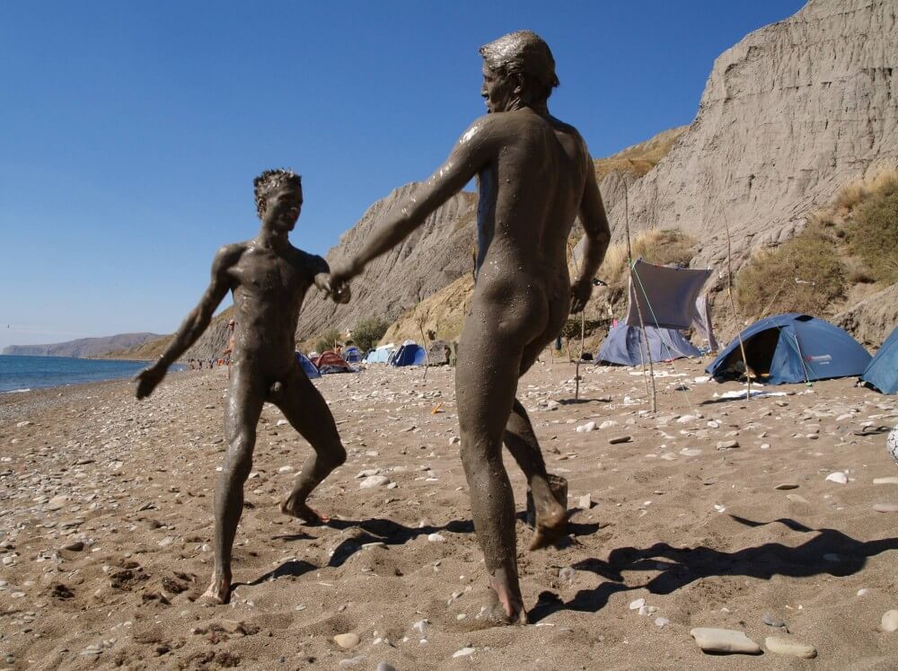 Jr Nudist Nude Beach Mud Soldiers photos - Naturism and nudism