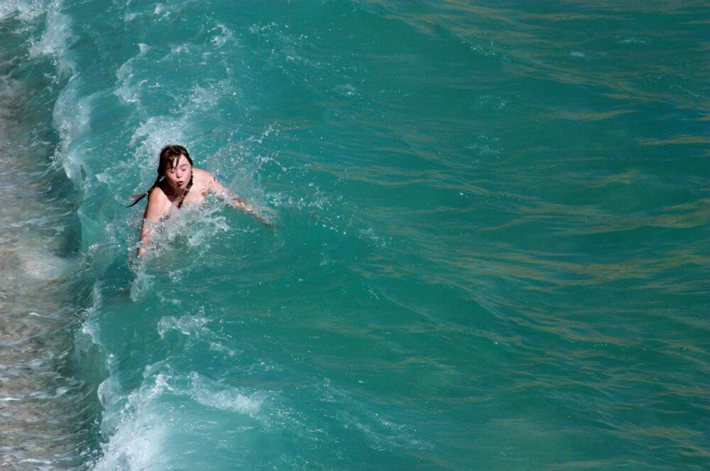Naturist Cold Water Entry pics - Naturism and nudism