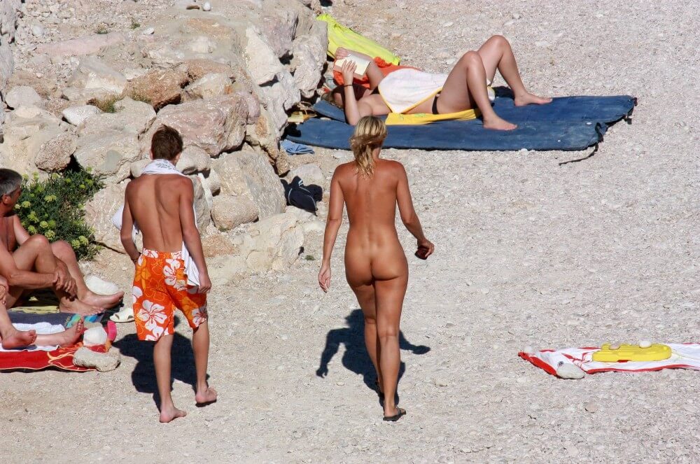 European Beach Entrance pics - Naturism and nudism