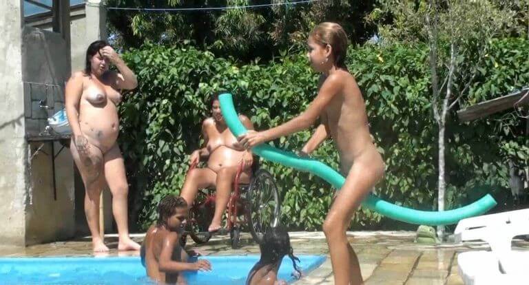 Oceanic Backyard Noon # 1 Full HD - Naturism and nudism