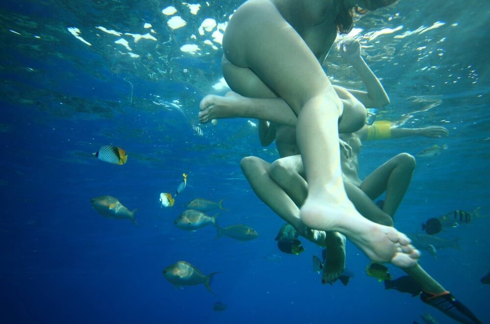 Egyptian Snorkelers Part - Naturism and nudism
