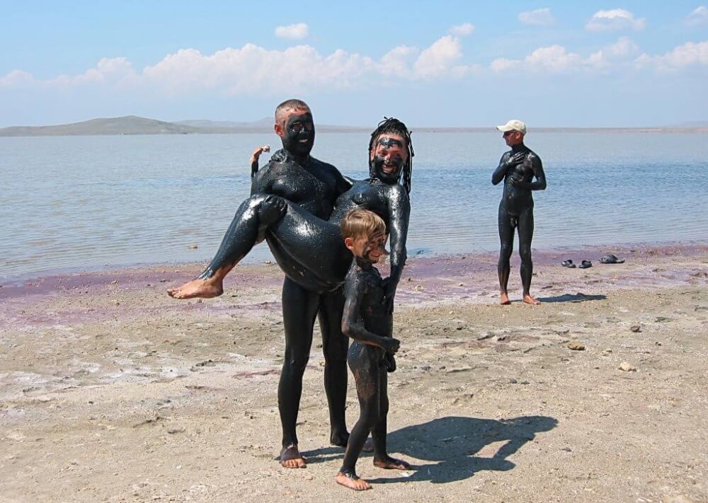 Dark Mud And Clear Water pics - Naturism and nudism