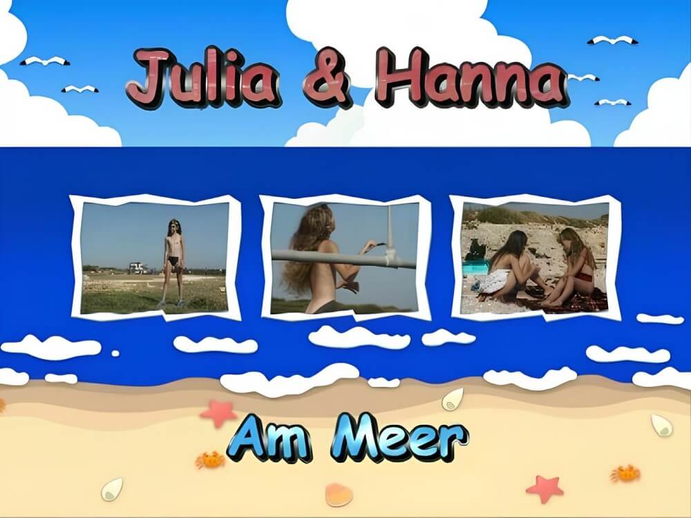 Naturistin: Julia und Hanna am Meer - Naturism and nudism