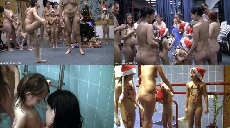 Christmas day Full HD video - Naturism and nudism