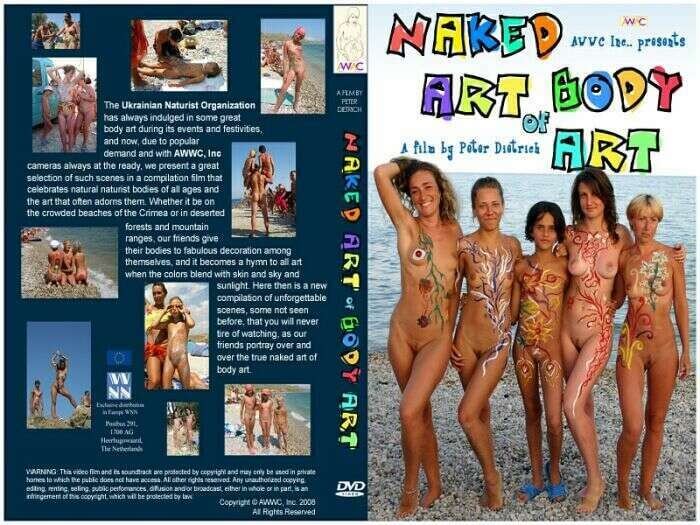 Enature, AWWC – Naked Art Of Body Art - Naturism and nudism