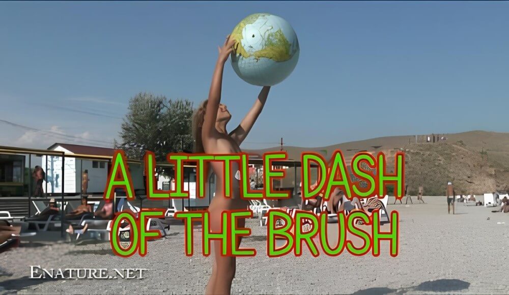 Enature: A little dash of the brush - Naturism and nudism