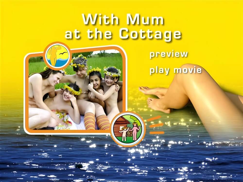 Naturist Freedom: With Mum at the Cottage DVD - Naturism and nudism