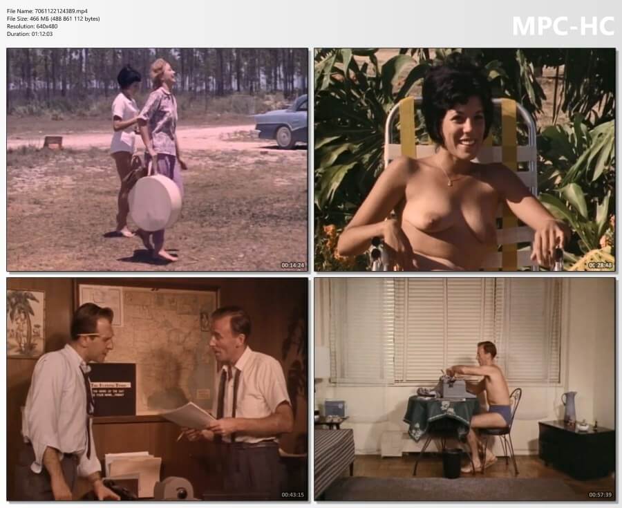 Diary of a nudist (1961) film HD - Naturism and nudism