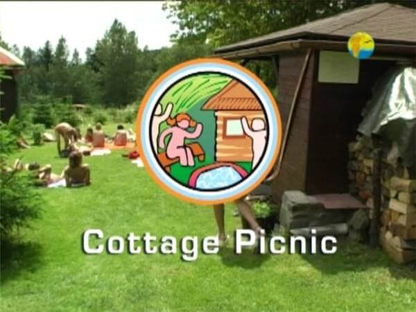 Naturist Freedom: Cottage Picnic DVD - Naturism and nudism
