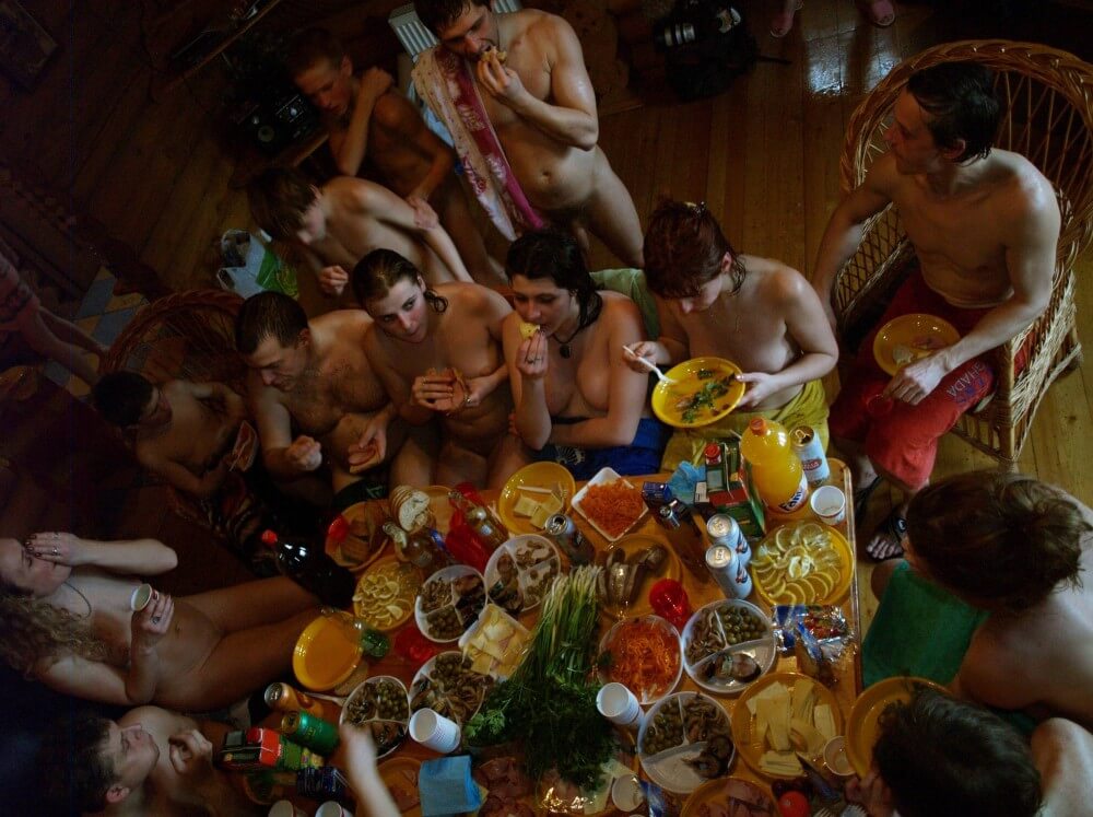 Family Valentines Dinning pics - Naturism and nudism