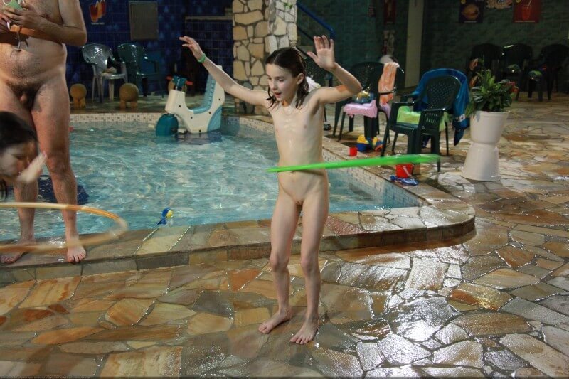 Naturist club games pool photos - Naturism and nudism