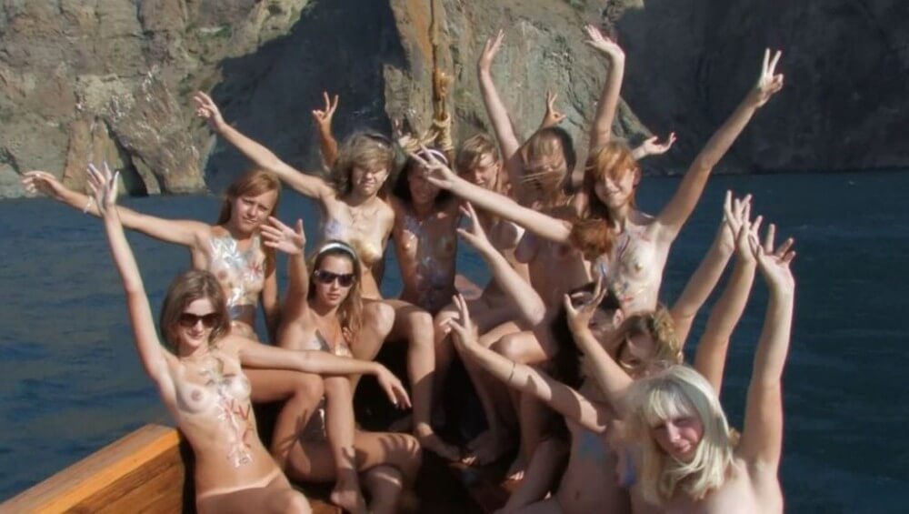Nudist Girls Boat Cruise Full HD - Naturism and nudism