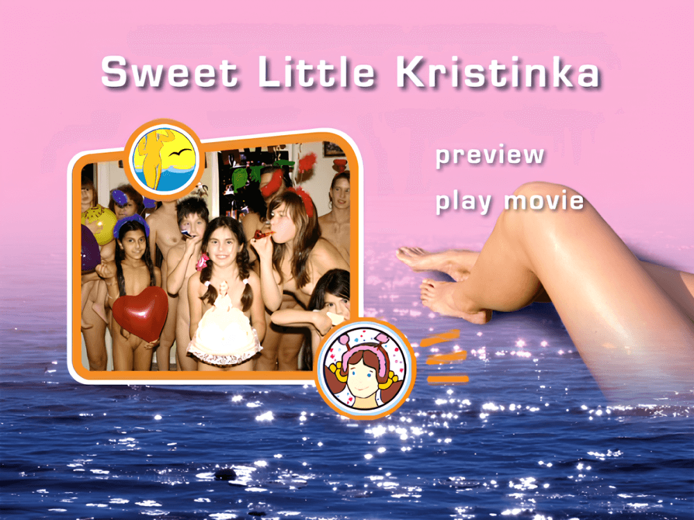 Naturist Freedom: Sweet Little Kristinka  DVD - Naturism and nudism